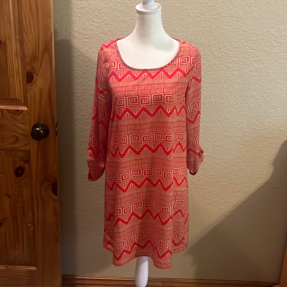 Caramela tunic/dress.  Size small.  Measurements included.  No size tag.